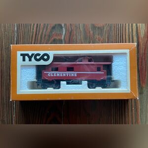 TYCO #327-50 Clementine Toy Train Caboose - Vintage (New) in Original Box
